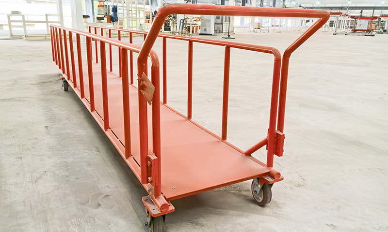 Carrinho de transferência de malha