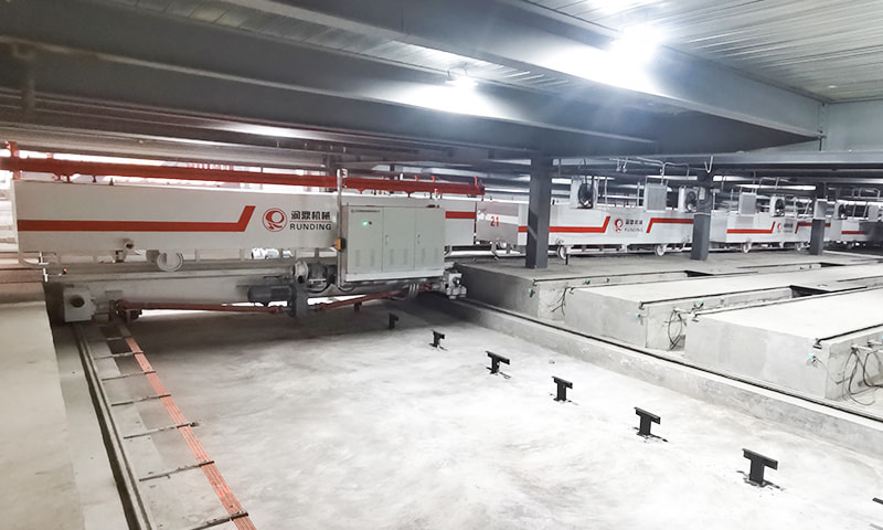 Carro de transferência de pasta de molde